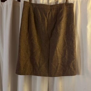 Orvis wool pencil skirt